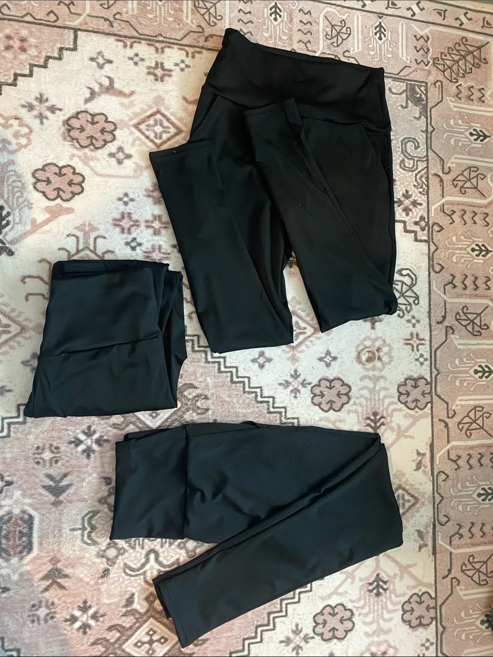 High-Waist Black Leggings for Women - Comfortable Everyday Stretch